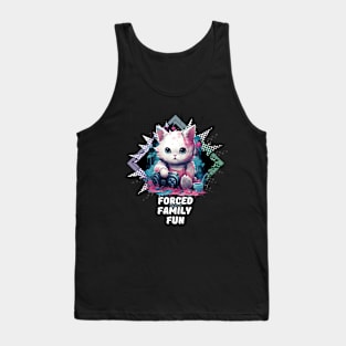 Forced Family Fun - Gamer Cat Tank Top